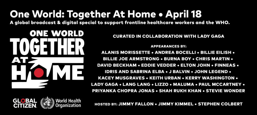 Lady Gaga One World: Together At Home