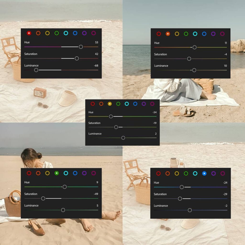 แต่งรูป Lightroom โทนสี 