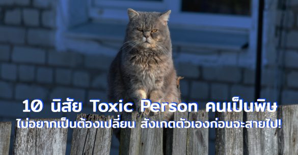 นิสัย Toxic Person