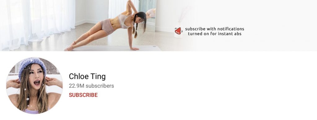 YouTube สอนออกกำลังกาย